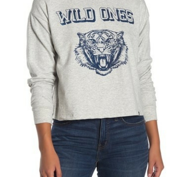 CIRCLEX Wild Ones Crop Sweatshirt - Picture 2 of 6